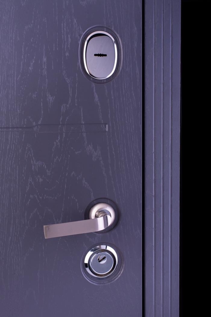 Двери входные для квартиры Портала Трио Токио 2 850х2040 мм Серый/Белый (23347584) - фото 3