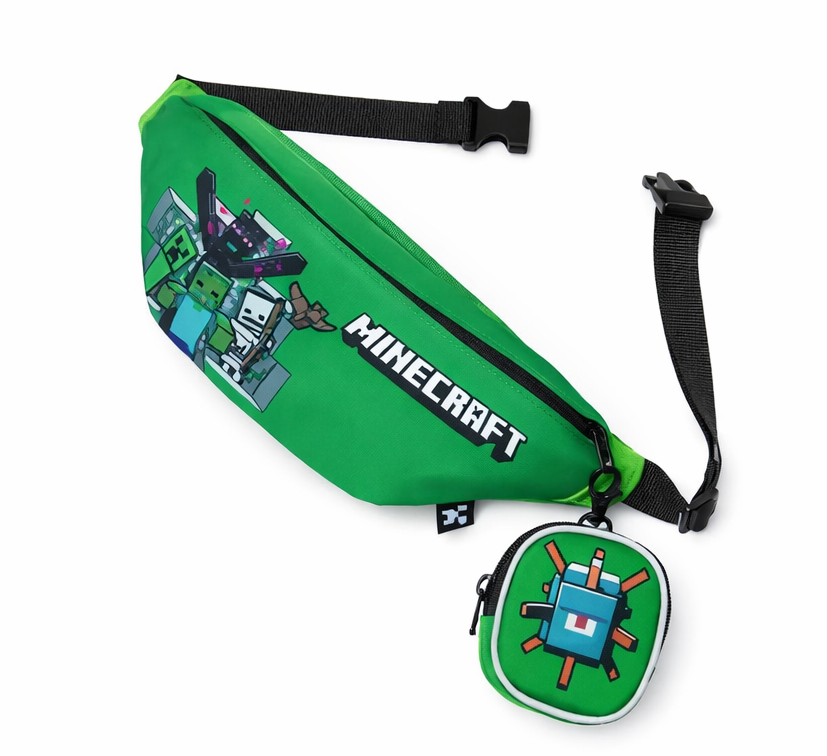 Сумки поясная Майнкрафт с кошельком (32197122)
