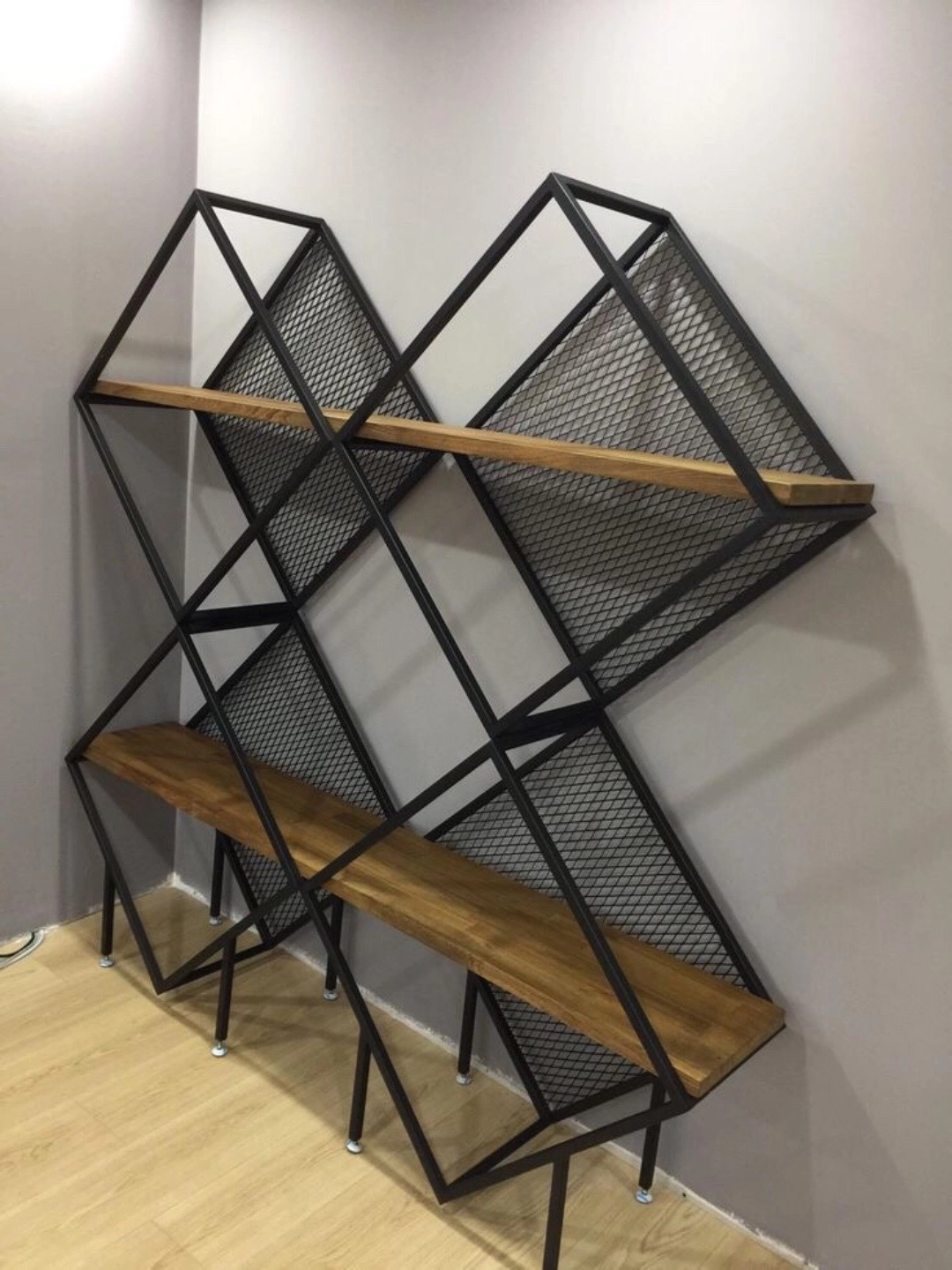 Cтеллаж EcoLoft IN-2247 в стиле лофт (24624498)