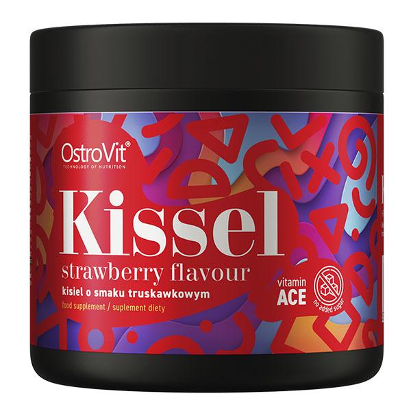 Замінник харчування OstroVit Kissel 200 г 10 порцій Strawberry (000025027)