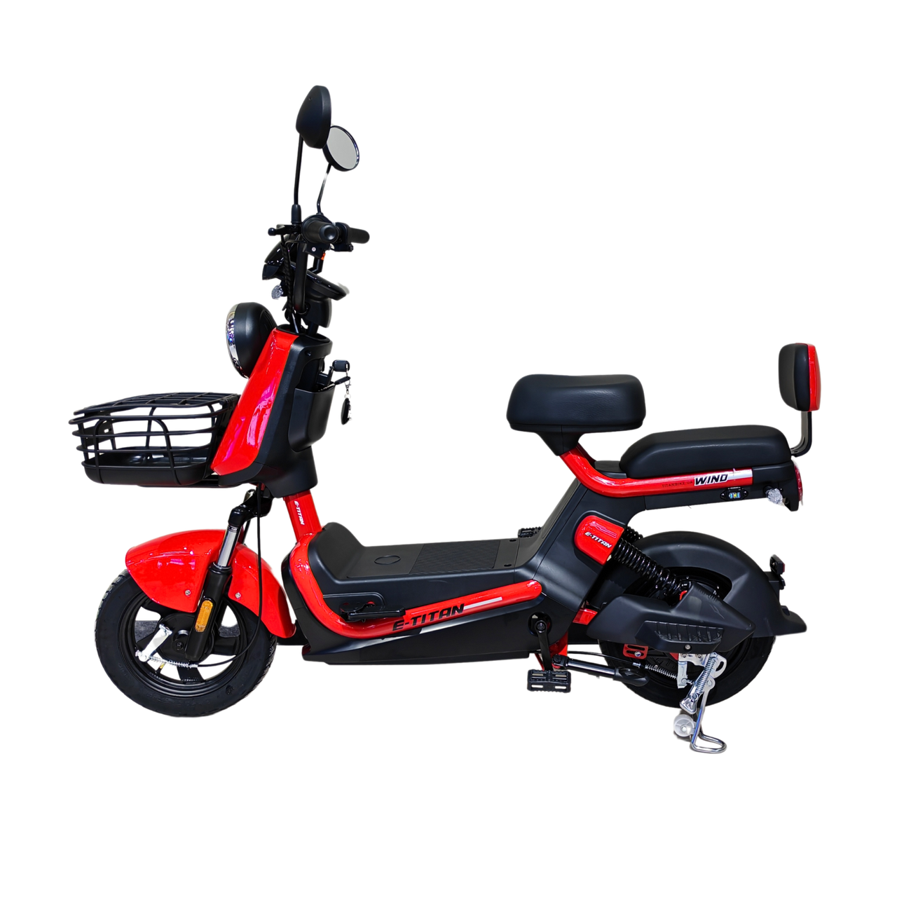 Электроскутер E-Titan Wind 14" Красный