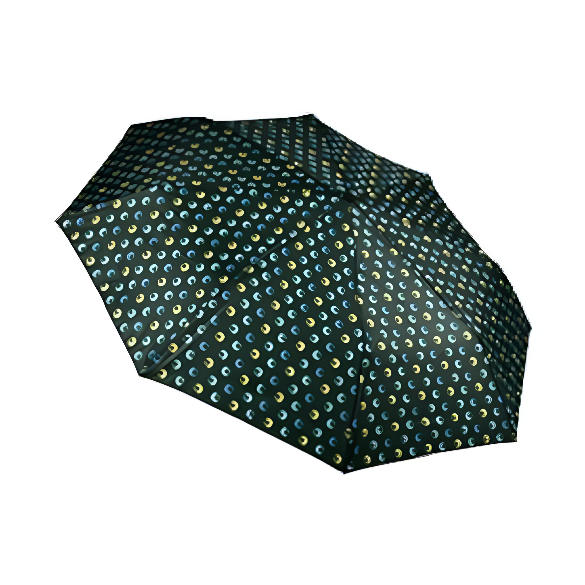 Зонт автоматический с чехлом Stenson R95198 110 см на 8 спиц Зеленый (26450614)