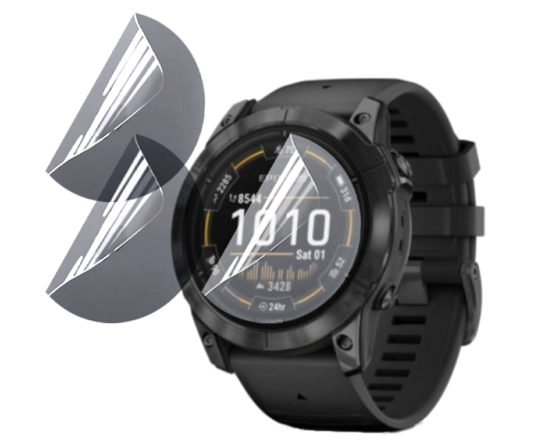 Пленка противоударная гидрогелевая Hydrogel Film для Garmin Epix Pro Gen 2 51 мм 6 шт. Transparent
