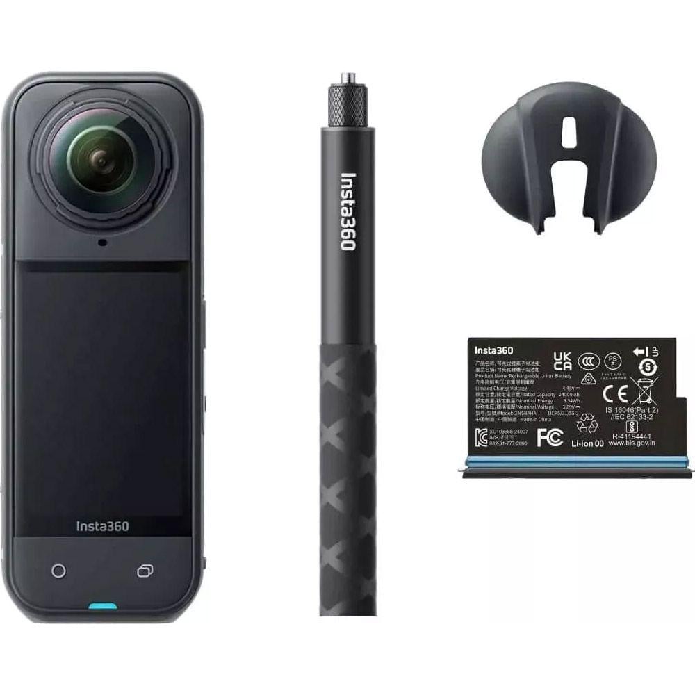 Екшн-камера Insta360 X5 Standard Bundle Black - фото 2 Екшн-камера Insta360 X5 Standard Bundle Black - фото 2