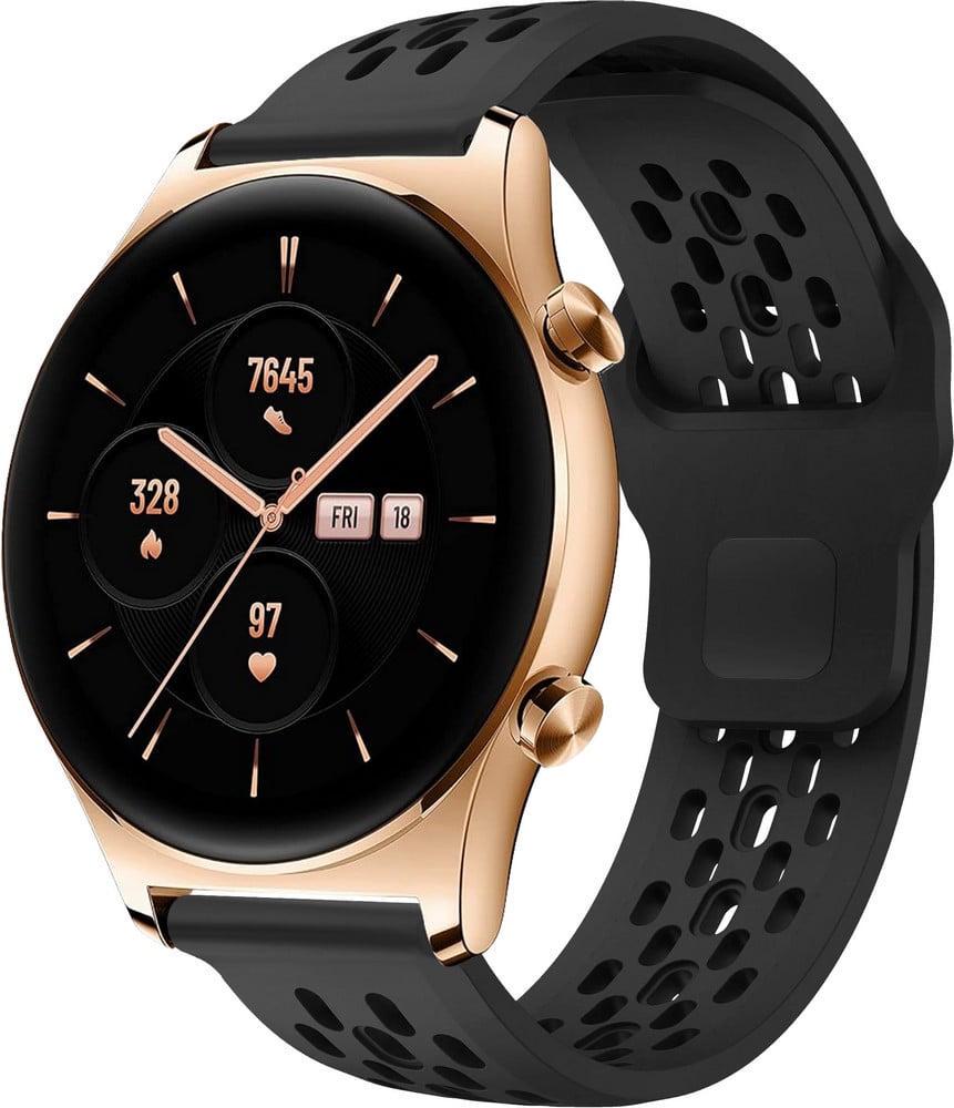 Ремешок силиконовый Liveunic для Honor Watch GS 3 Black (41948-2B)