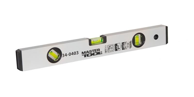 Уровень усиленный MasterTool GM 40 см 3 капсулы (34-0403)