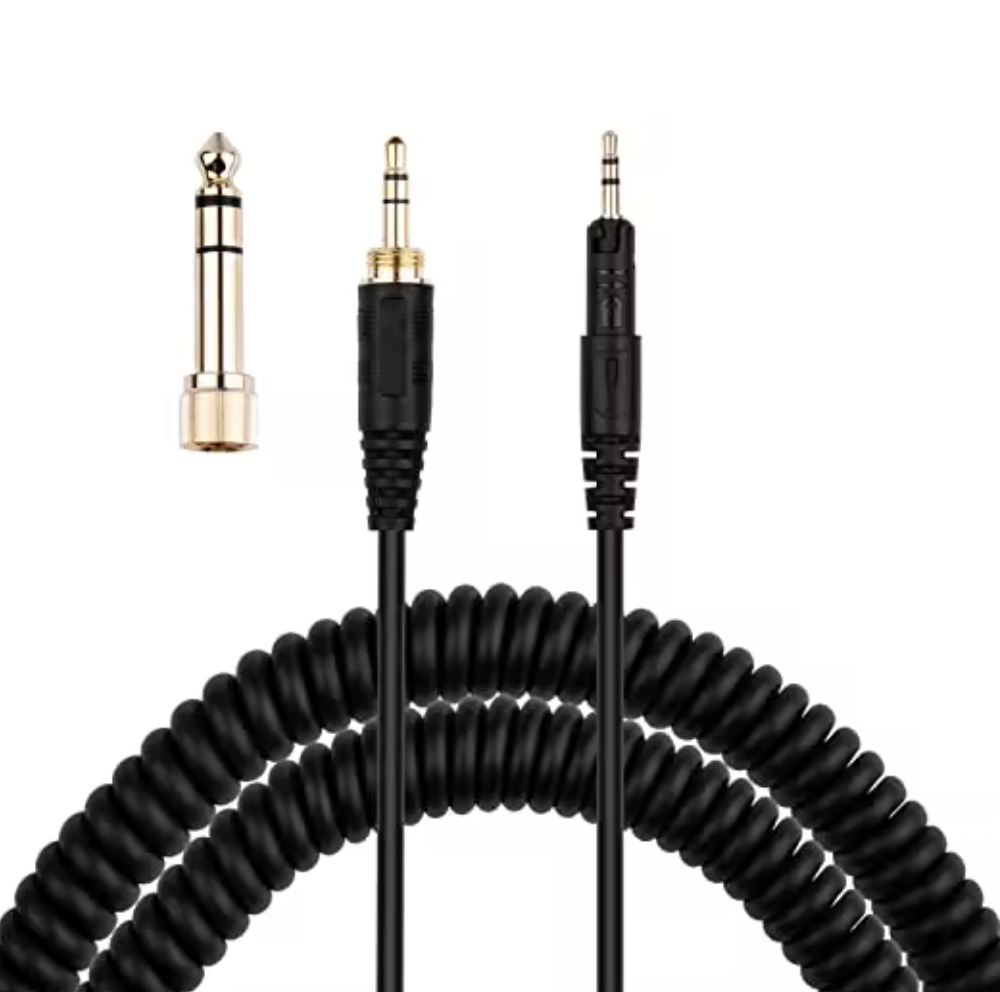 Кабель скрученный для наушников Audio-Technica ATH-M40X/M50X/M60X/M70X (29905110)