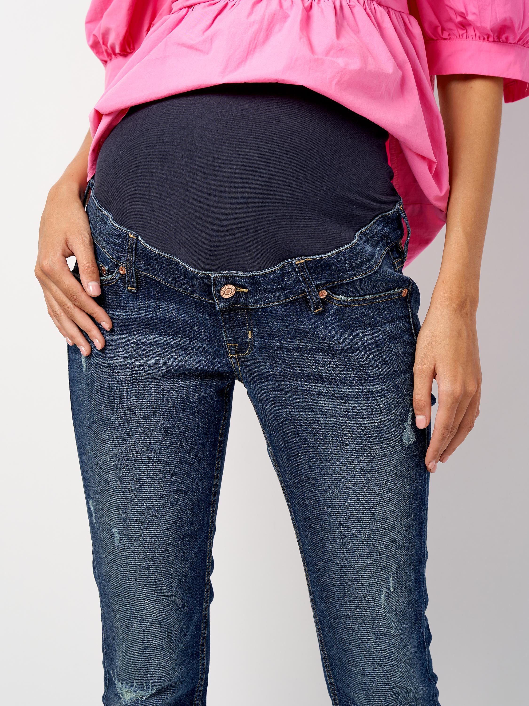 Джинси для вагітних р. 42 Синій (1084612ral) - фото 2 Джинси для вагітних р. 42 Синій (1084612ral) - фото 2