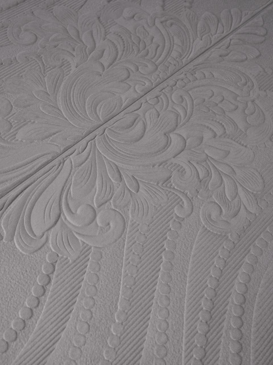 3D-панель самоклеюча декоративна приліжкова 700х700х7 мм Сiрий бархатний орнамент (TXN7-036) - фото 2 3D-панель самоклеюча декоративна приліжкова 700х700х7 мм Сiрий бархатний орнамент (TXN7-036) - фото 2