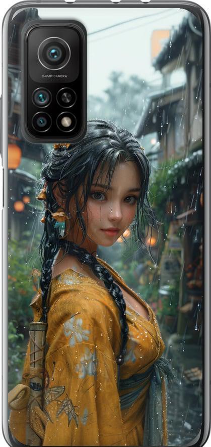 Чехол на Xiaomi Mi 10T Anime-girl (6133u-2096-42517)