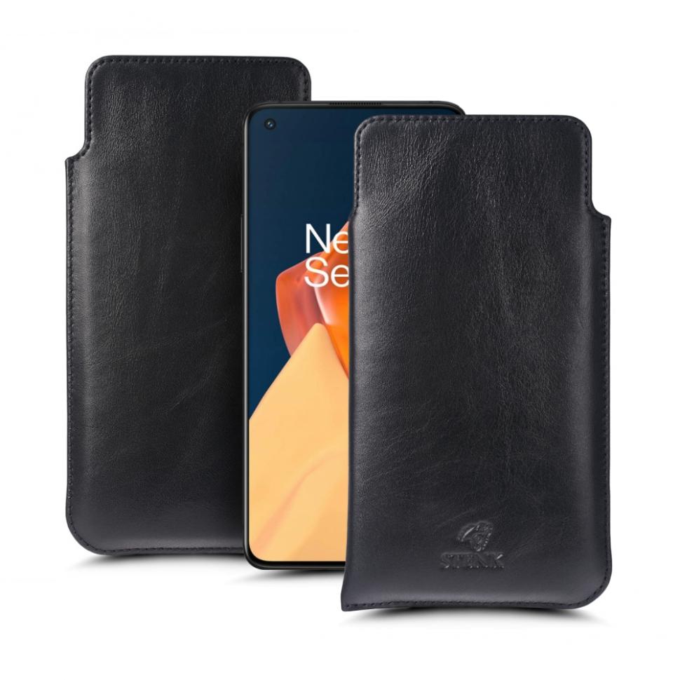 Футляр Stenk Elegance для OnePlus 9R Черный (69679)