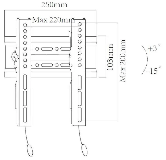 Кронштейн X-Digital Steel 17-32" ST215 Black (6185108) - фото 2 Кронштейн X-Digital Steel 17-32" ST215 Black (6185108) - фото 2