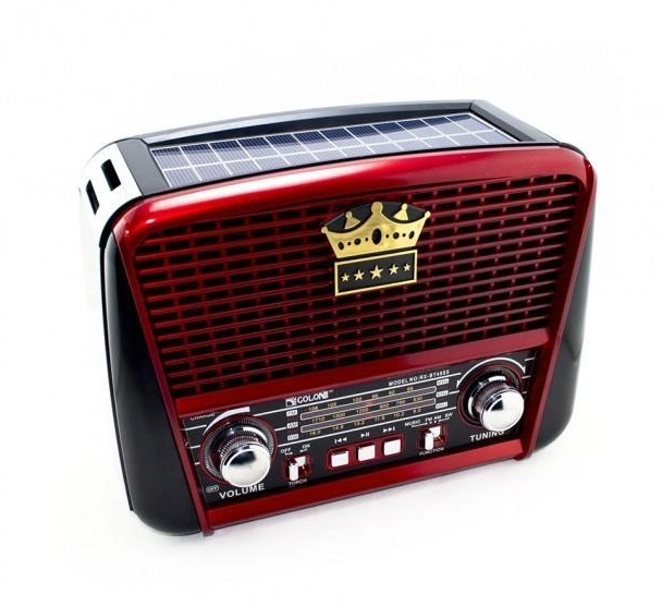 Радиоприемник Golon RX-455S солнечная панель аккумулятор USB