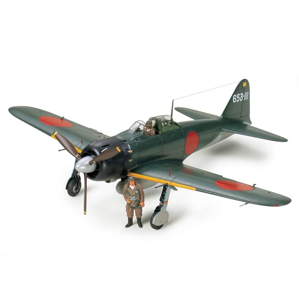 Сборная модель Тамия самолет 1:32 A6M5 Zero Model 52 Zeke