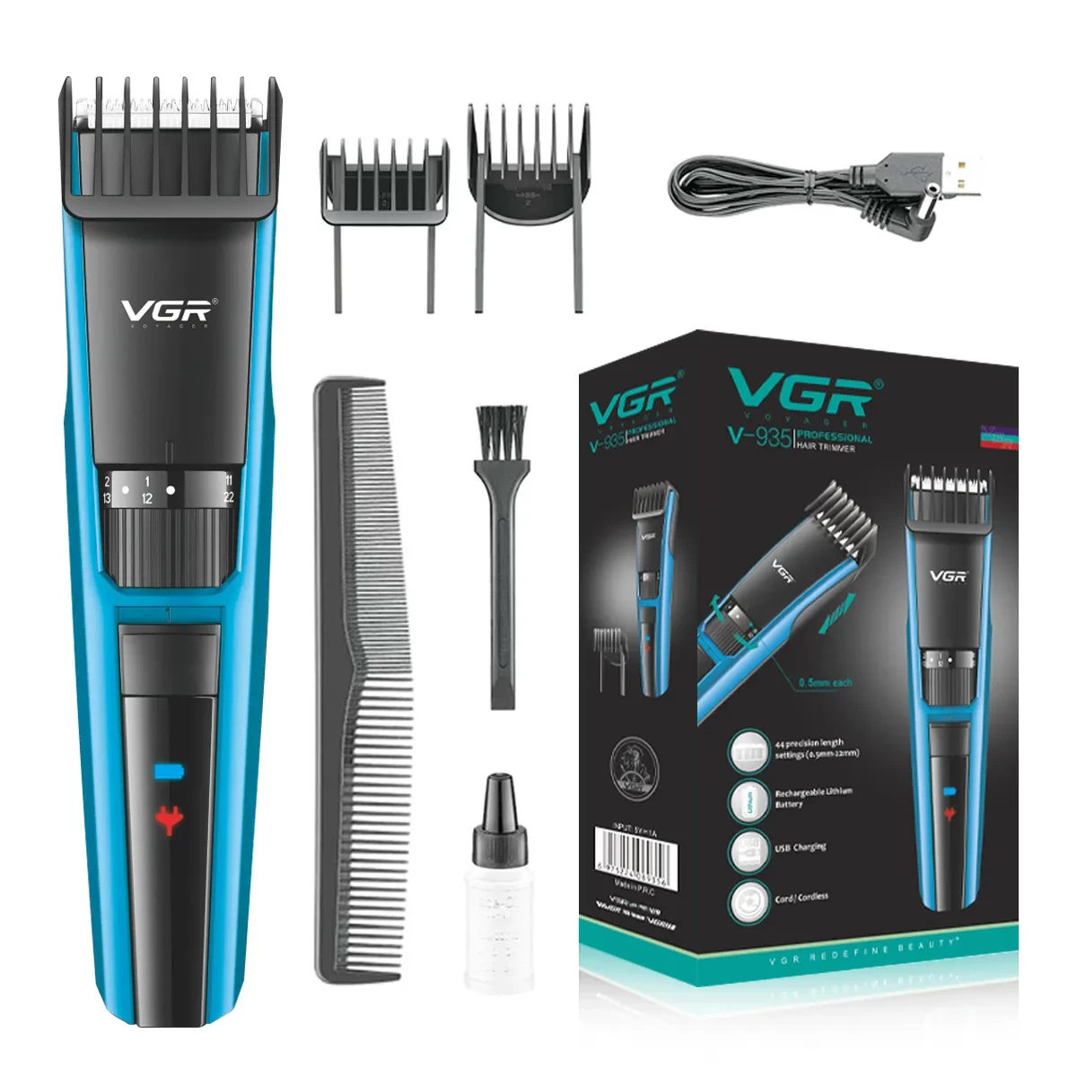 ᐉ Механический триммер для носа и ушей VGR Professional VGR V-935
