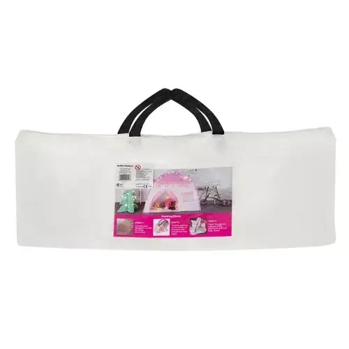 Детская палатка-домик с фонарями Kruzzel 23472 Розовый - фото 6 Детская палатка-домик с фонарями Kruzzel 23472 Розовый - фото 6