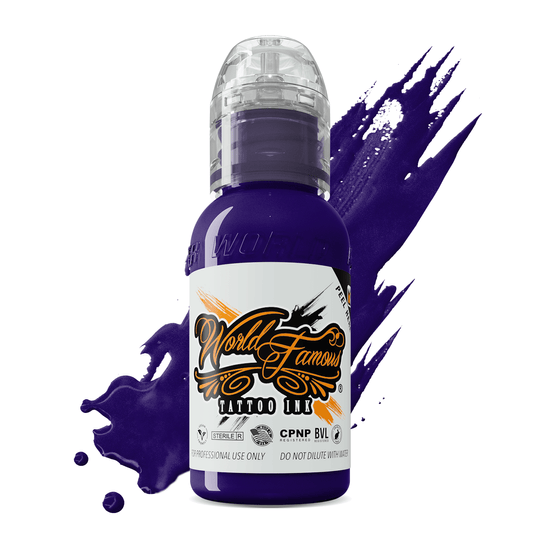 Тату краска World Famous Amsterdam Purple 30 мл