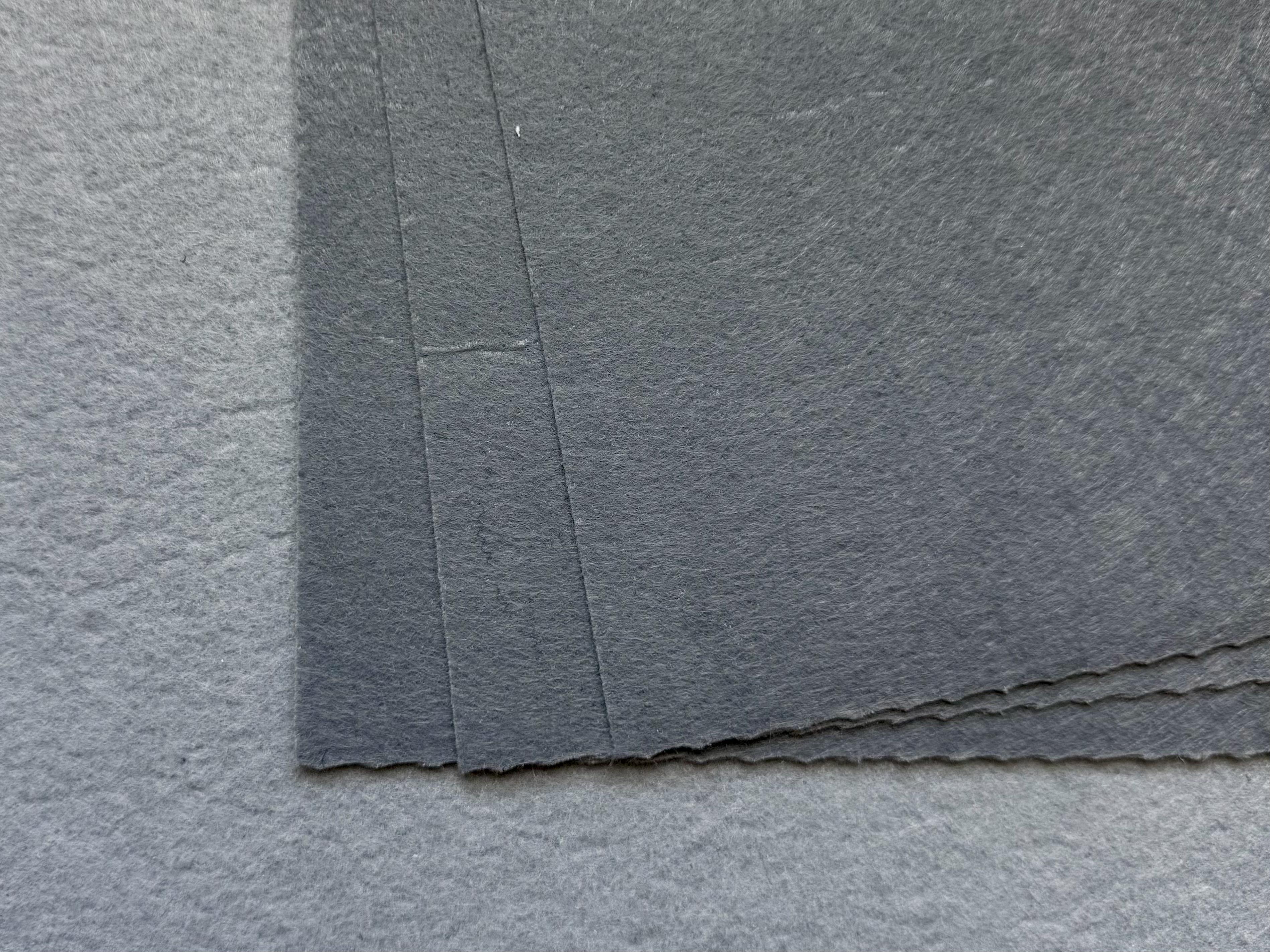 Фетр 1 мм А4 #6 Угольно-серый (18870)