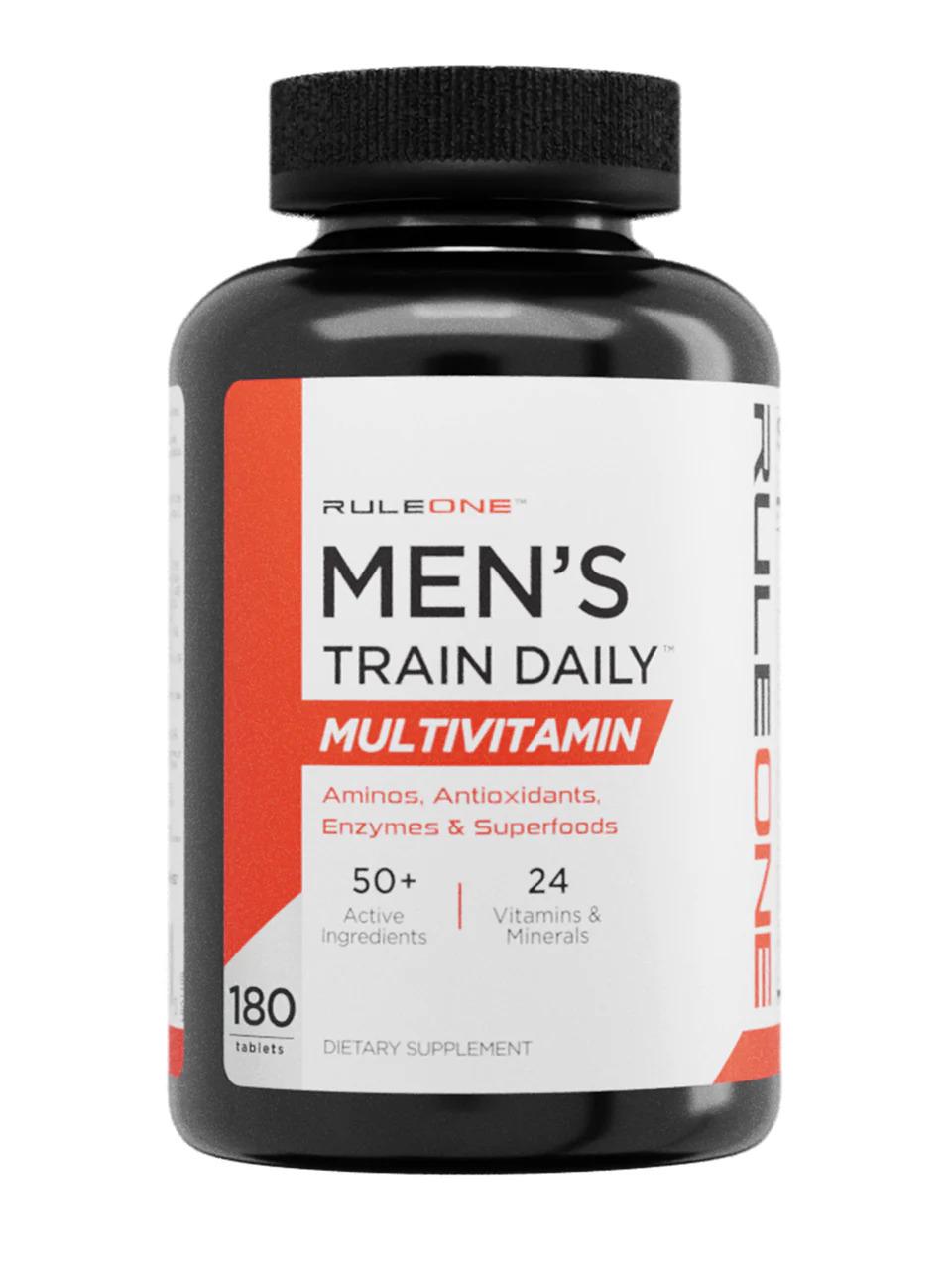 Витамины для мужчин Rule One Men's Train Daily Multivitamin 180 таблеток - фото 1