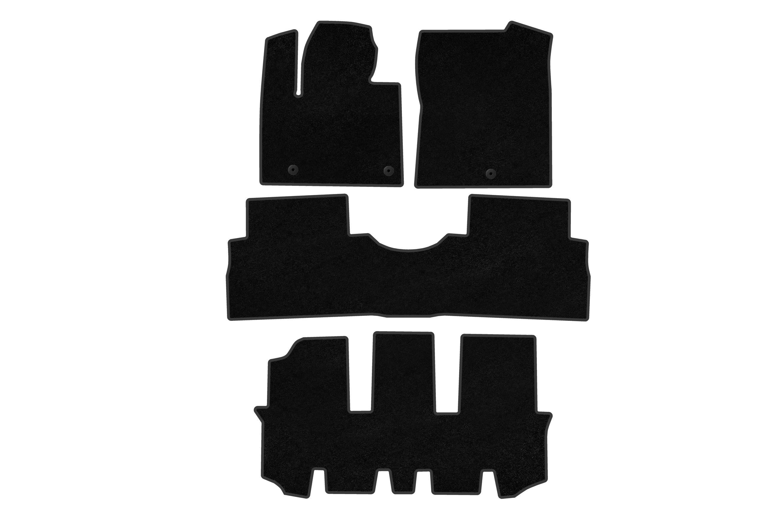 Коврики автомобильные Digital Designs Premium для Hyundai Santa Fe 4 2018-2023 гг. ткань Черный (186079)