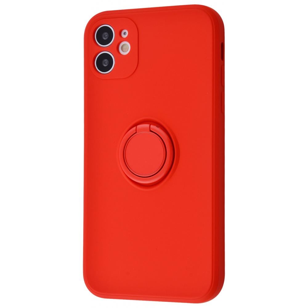 Чехол WAVE Light Color Ring для iPhone 11 Red