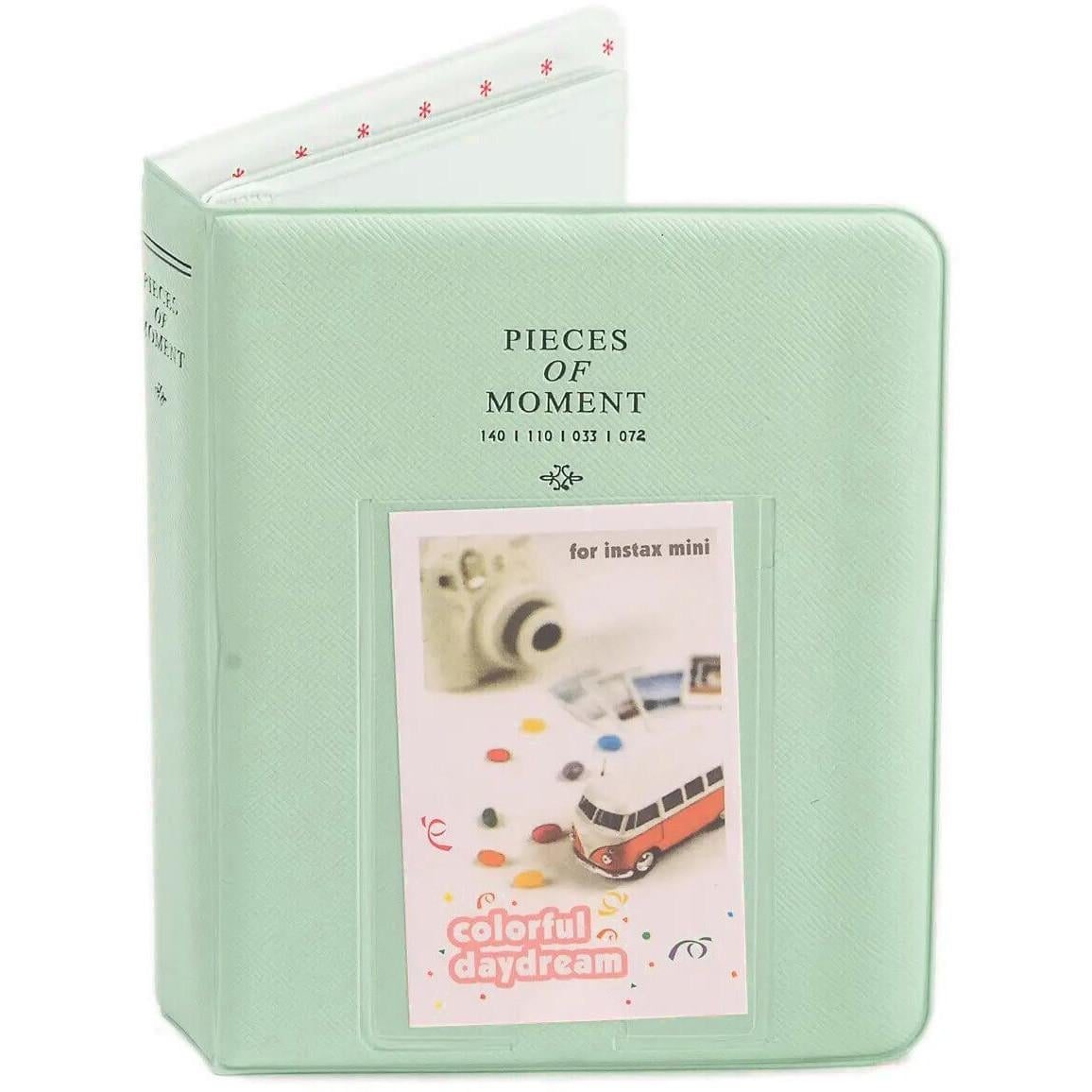 Фотоальбом для Fujifilm Instax Mini 64 фото Альбом для Mini 8/9/12/11/40/99/evo link Зелений (2148686511)
