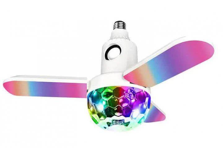 Лампа LED в патрон музыкальная с тремя лопостями (WO-11)