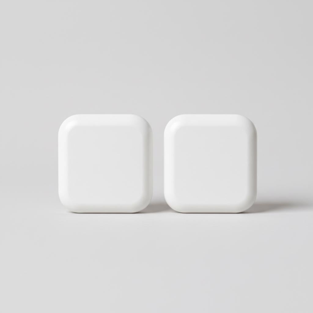 Стопор для дверей GDragon силиконовый квадратный 2 шт. Белый