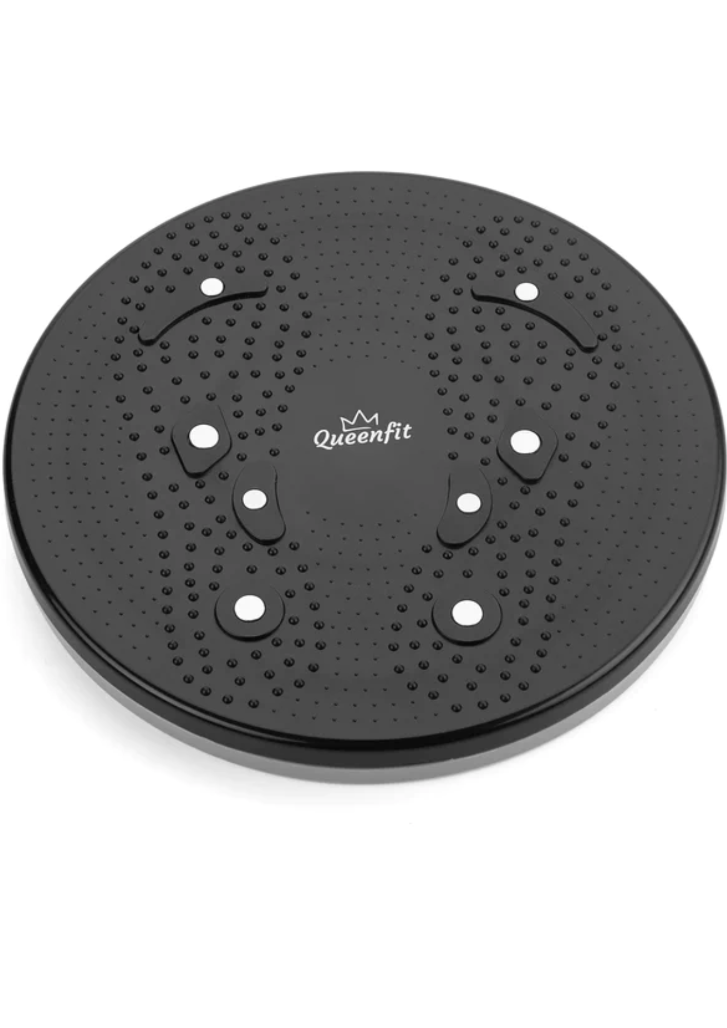 Диск здоровья Queenfit с массажером Черный - фото 4