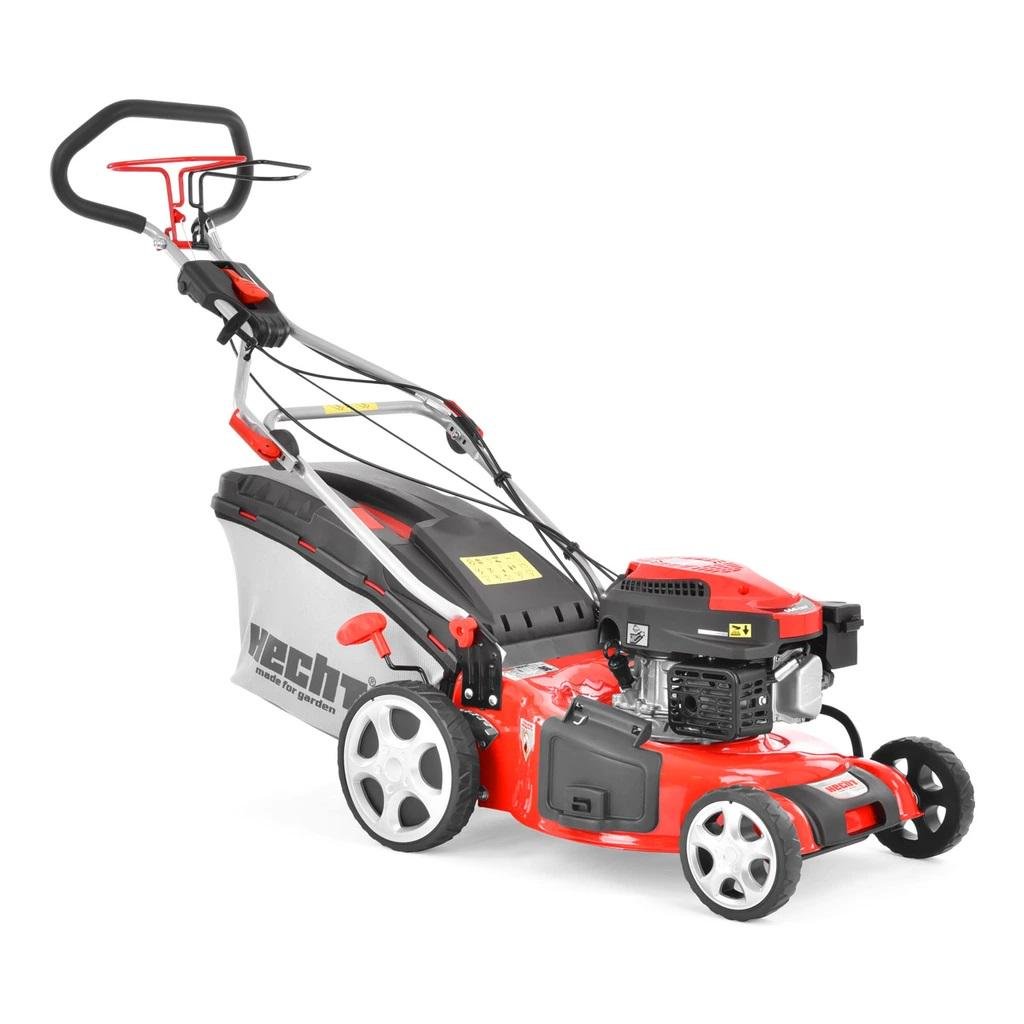 Газонокосилка бензиновая HECHT 5544 5в1 самоходная 2500 Вт чем 46 см корзина 60 л 1000 м2