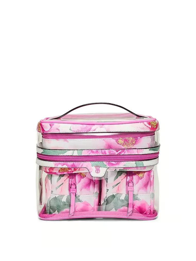 Набір косметичок Victoria's Secret 4в1 Train Case квітковий принт (27182556)