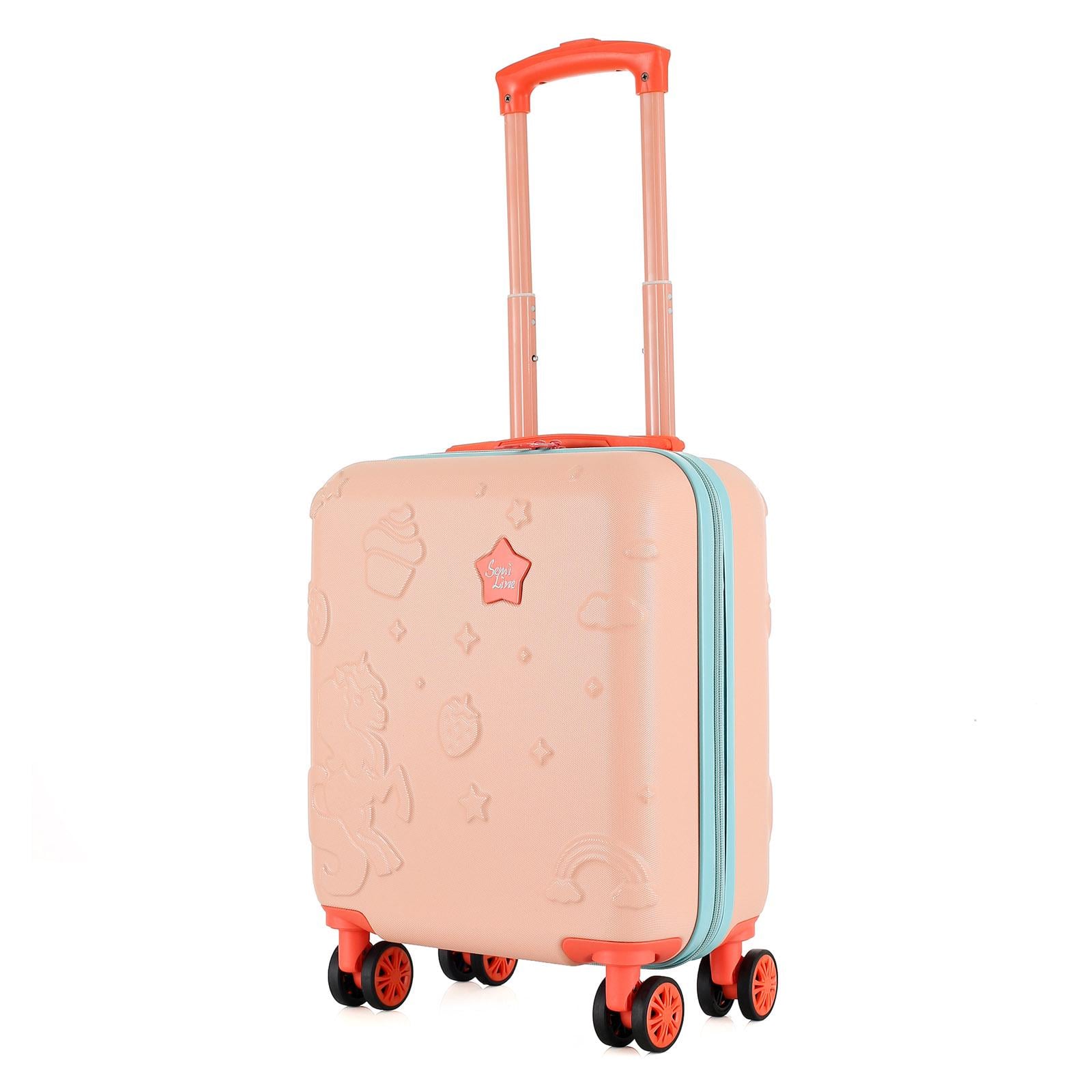 Чемодан детский SEMI LINE 16" XS Pink/Blue (T5884-1)