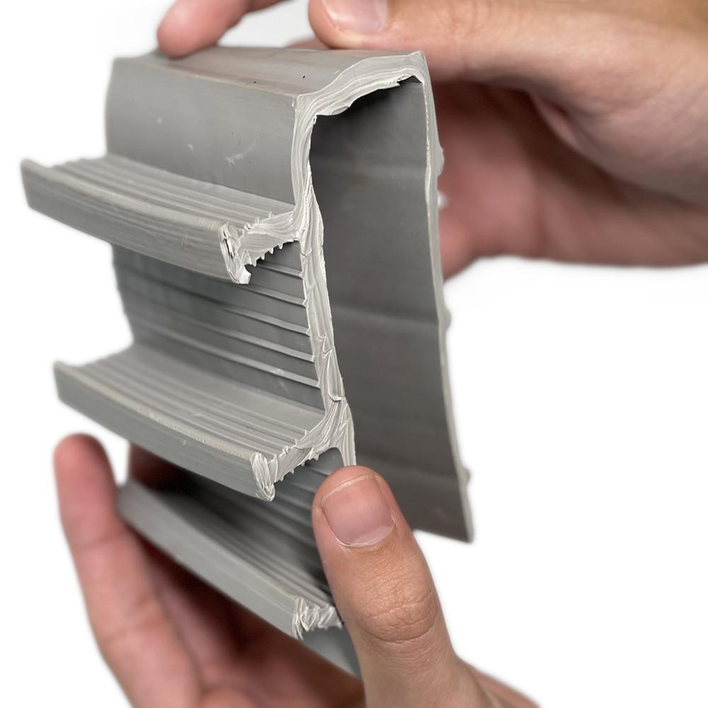 Гідрошпонка зовнішня для деформаційних швів ПО-3 ПВХ П-подібна 140х40 мм 20 м.п. (19520297) - фото 2 Гідрошпонка зовнішня для деформаційних швів ПО-3 ПВХ П-подібна 140х40 мм 20 м.п. (19520297) - фото 2