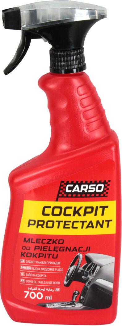 Полироль молочко для пластика Carso Blak Atom C415 700 мл (0102606)