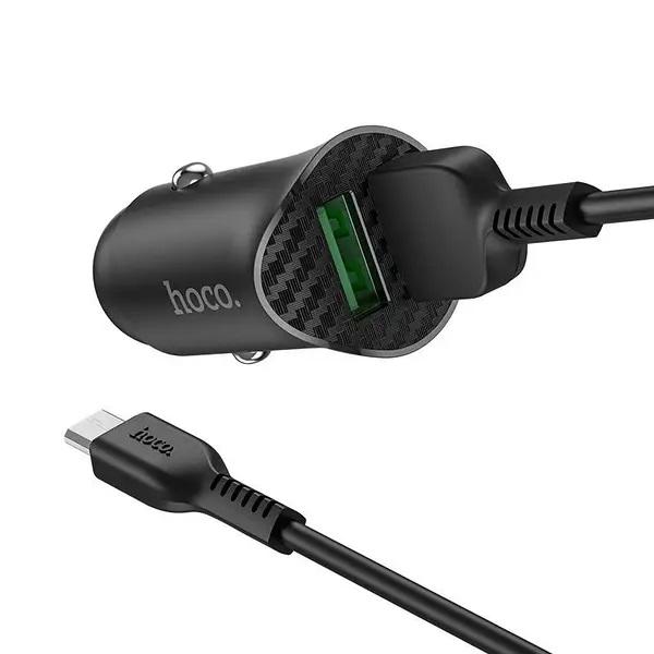 Зарядний пристрій Hoco Z39 Micro QC3.0 2USB/18W (Z39-1) - фото 2