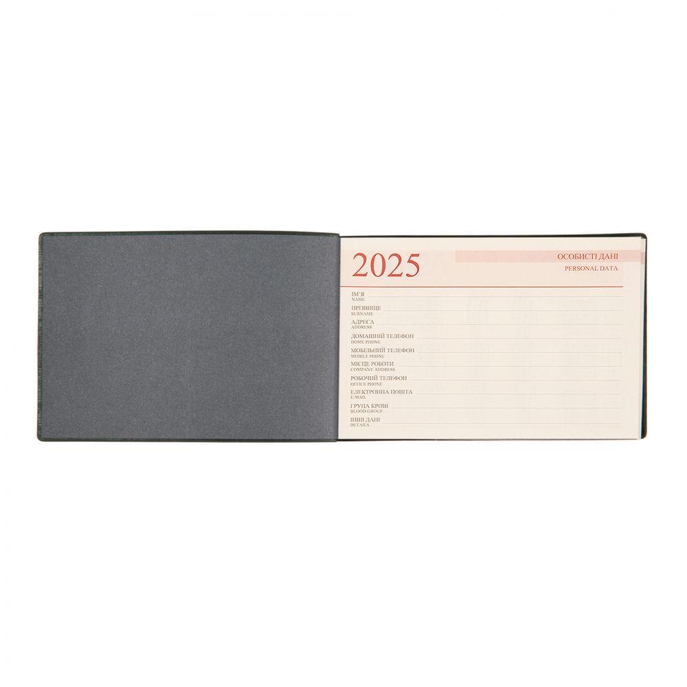 Еженедельник карманный 2025 Leo Planner Apiro 100x150 мм 128 стр. Серый (252571) - фото 8