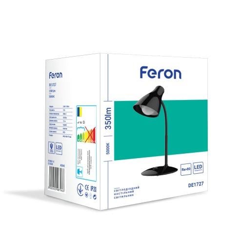 Світильник світлодіодний Feron DE1727 Чорний
