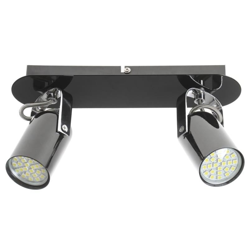 Светильник спот Brille HTL-172/2 GU10 BK (26-397)