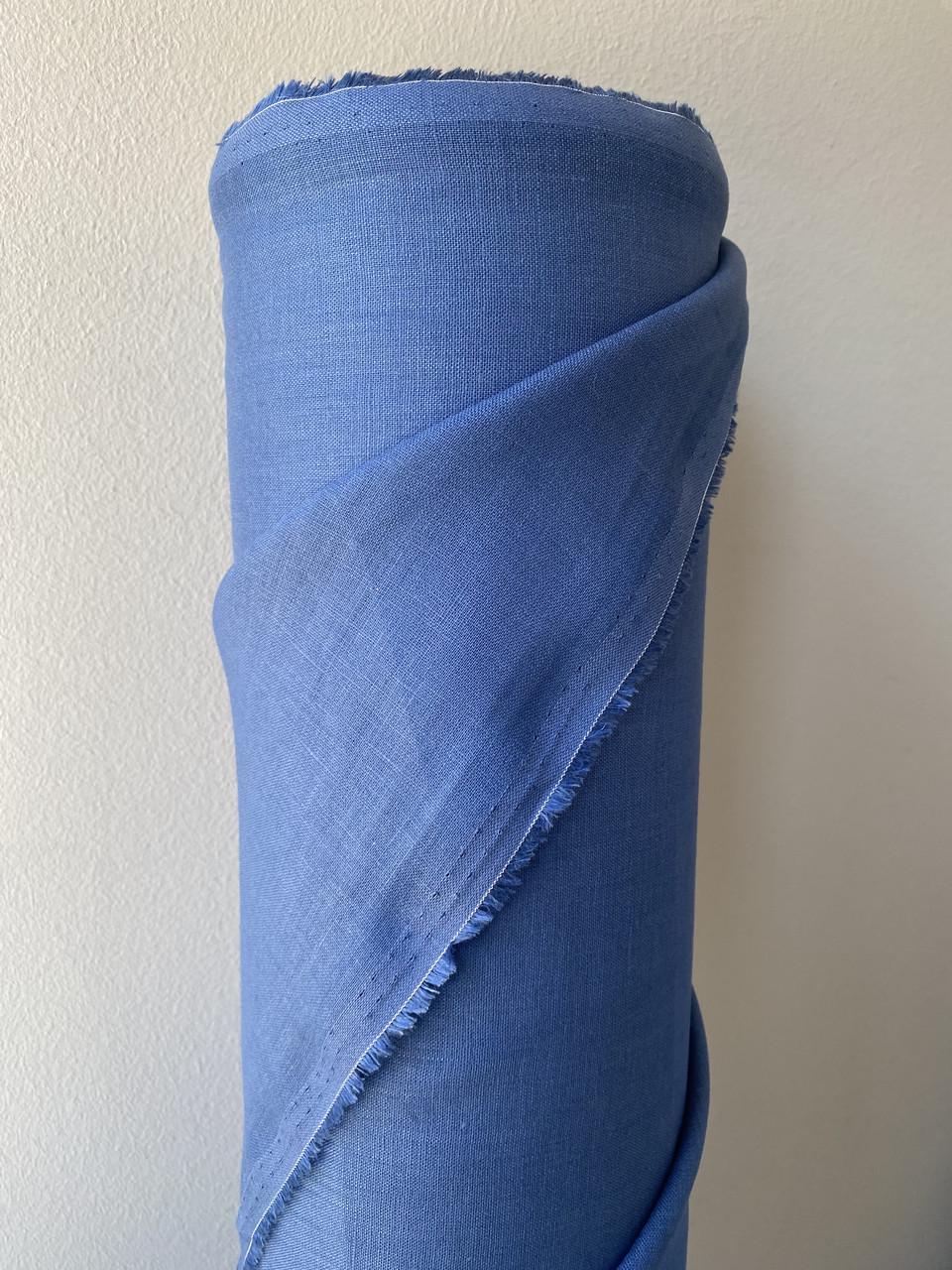 Тканина LINEN PLUS лляна натуральна 143 см 131/369 Синій - фото 5 Тканина LINEN PLUS лляна натуральна 143 см 131/369 Синій - фото 5