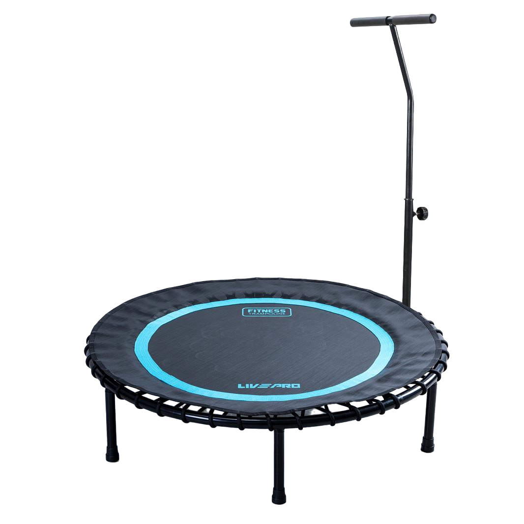 Батут с ручкой Trampoline with Handle 100 см Черный/Синий