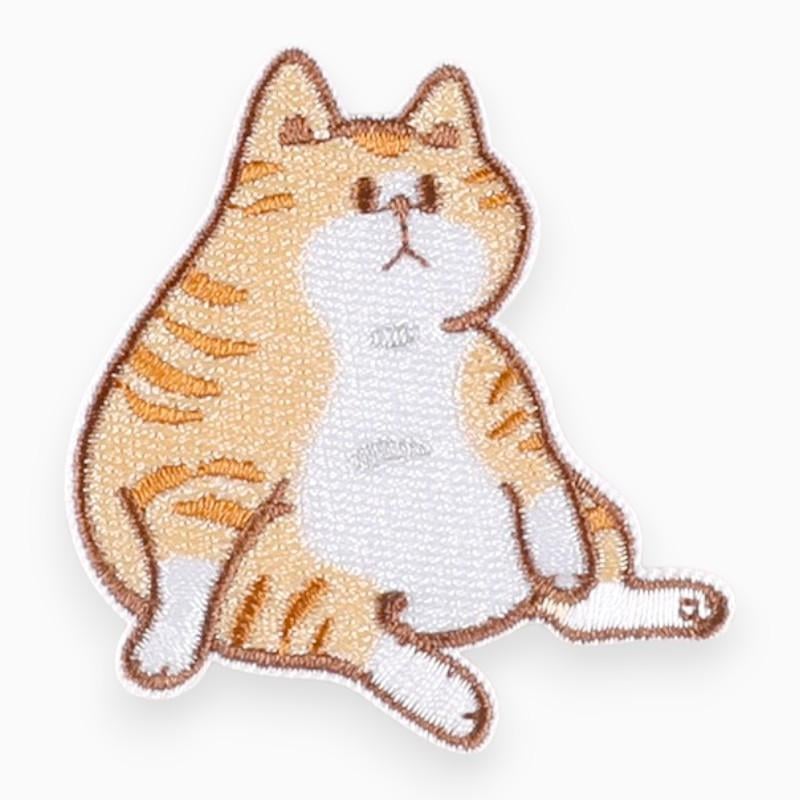 Термоаппликация Cute kitten вышитая 6,3х5,9 см 1 шт. Бежевый (АК6359ж03)
