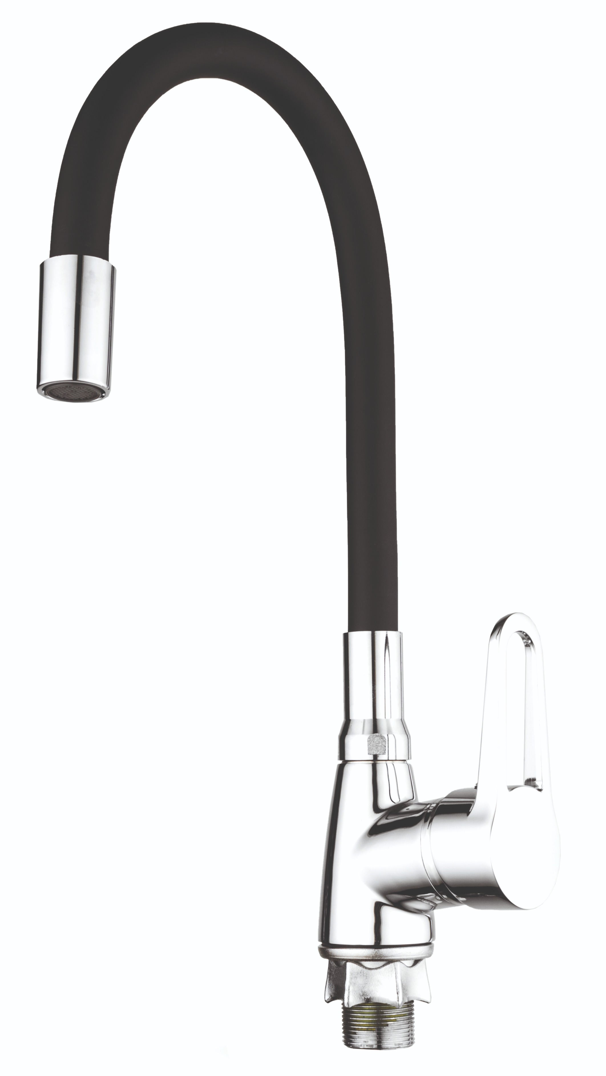 Смеситель для кухни MIXXUS Elba 014 Nut Refl без подводки Black (MI6306)