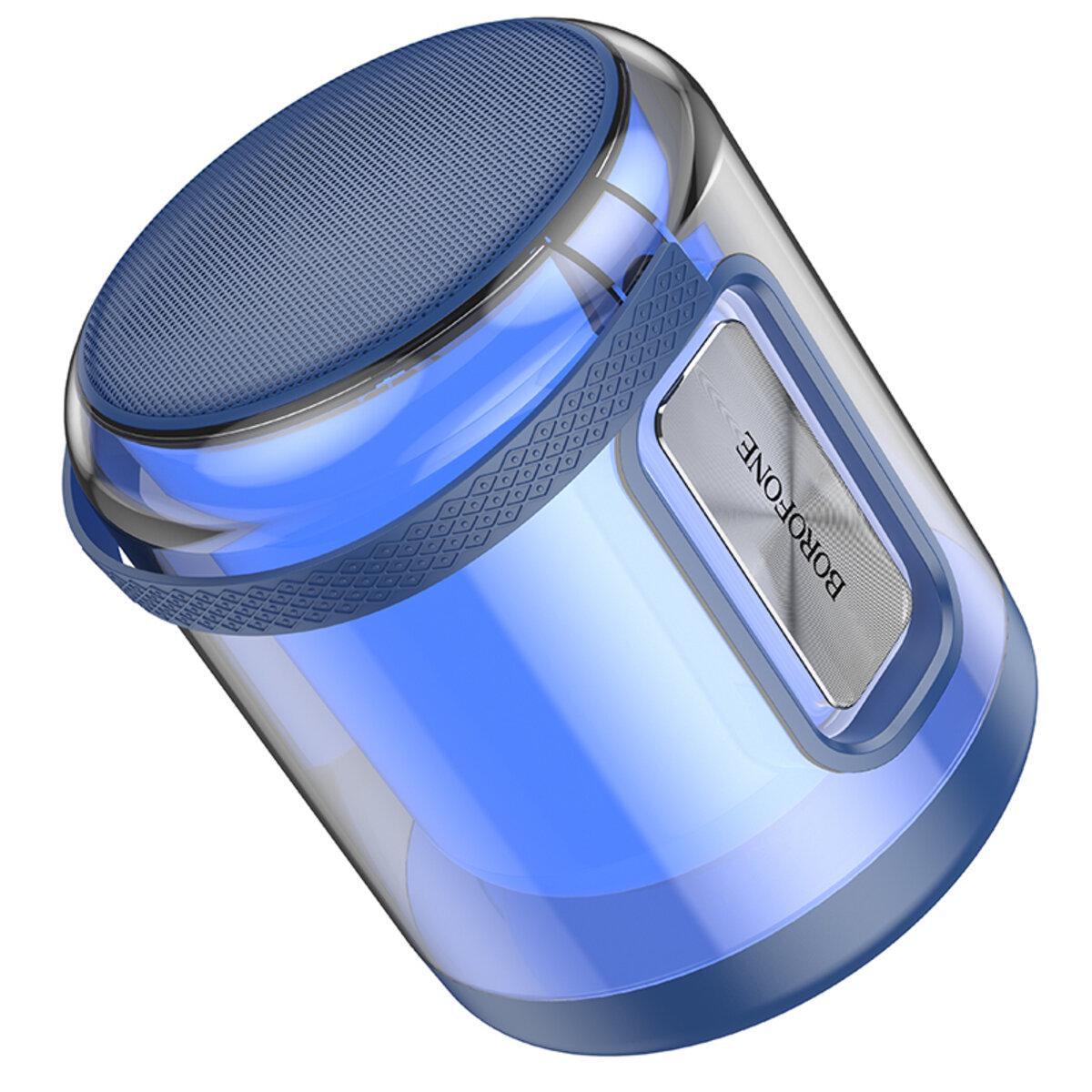 Портативная колонка Borofone BR30 Auspicious colorful sports BT speaker 2400 mAh Navy Blue (19100313)