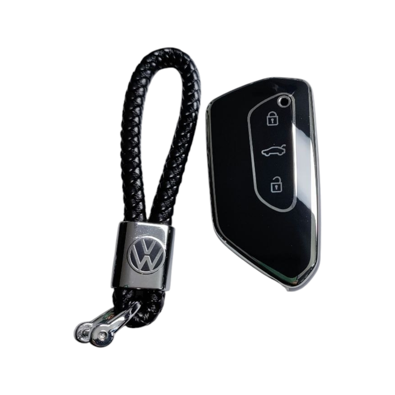 Чехол для ключа Volkswagen с глянцевым брелоком (2323482804)