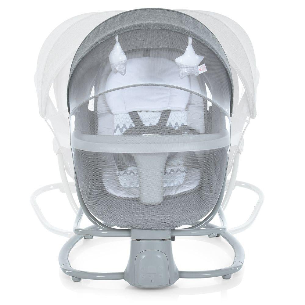 Заколисуючий центр-шезлонг 4в1 Mastela 8112 із таймером/панеллю/додатком для керування (24209784) - фото 2