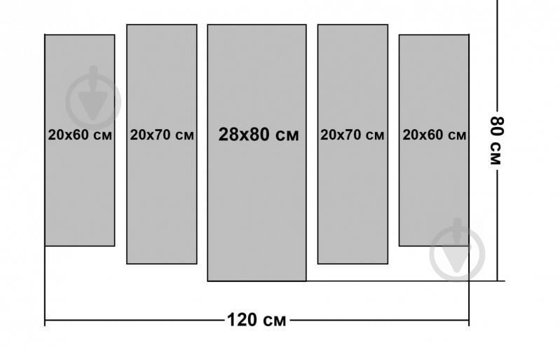 Модульная картина на холсте ProfART SM5-15 120 х 80 см Кофе (hub_KNzO80884) - фото 3