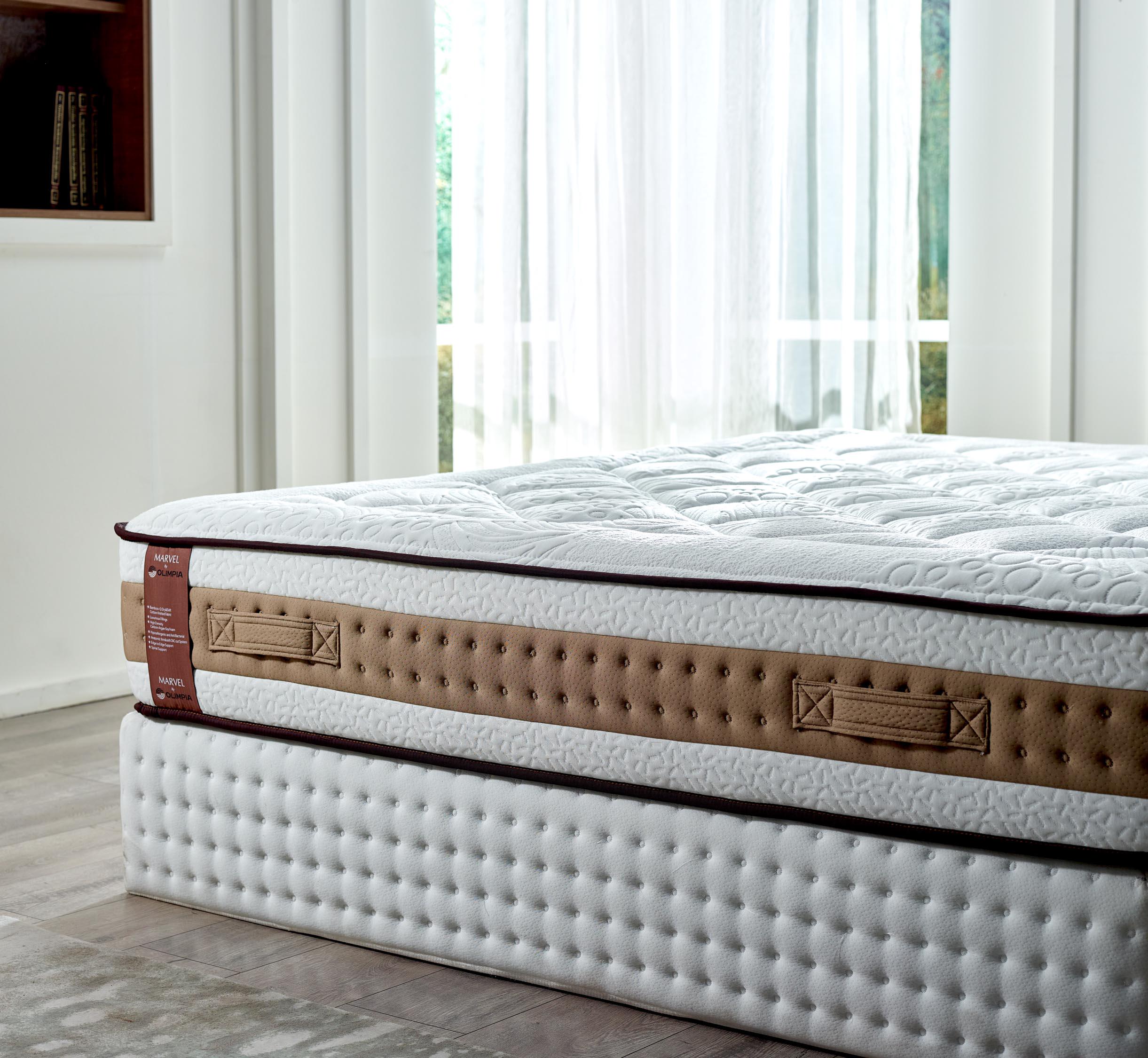 Матрас ортопедический беспружинный OLIMPIA Marvel 200х200 см (Marvel200) - фото 5 Матрас ортопедический беспружинный OLIMPIA Marvel 200х200 см (Marvel200) - фото 5
