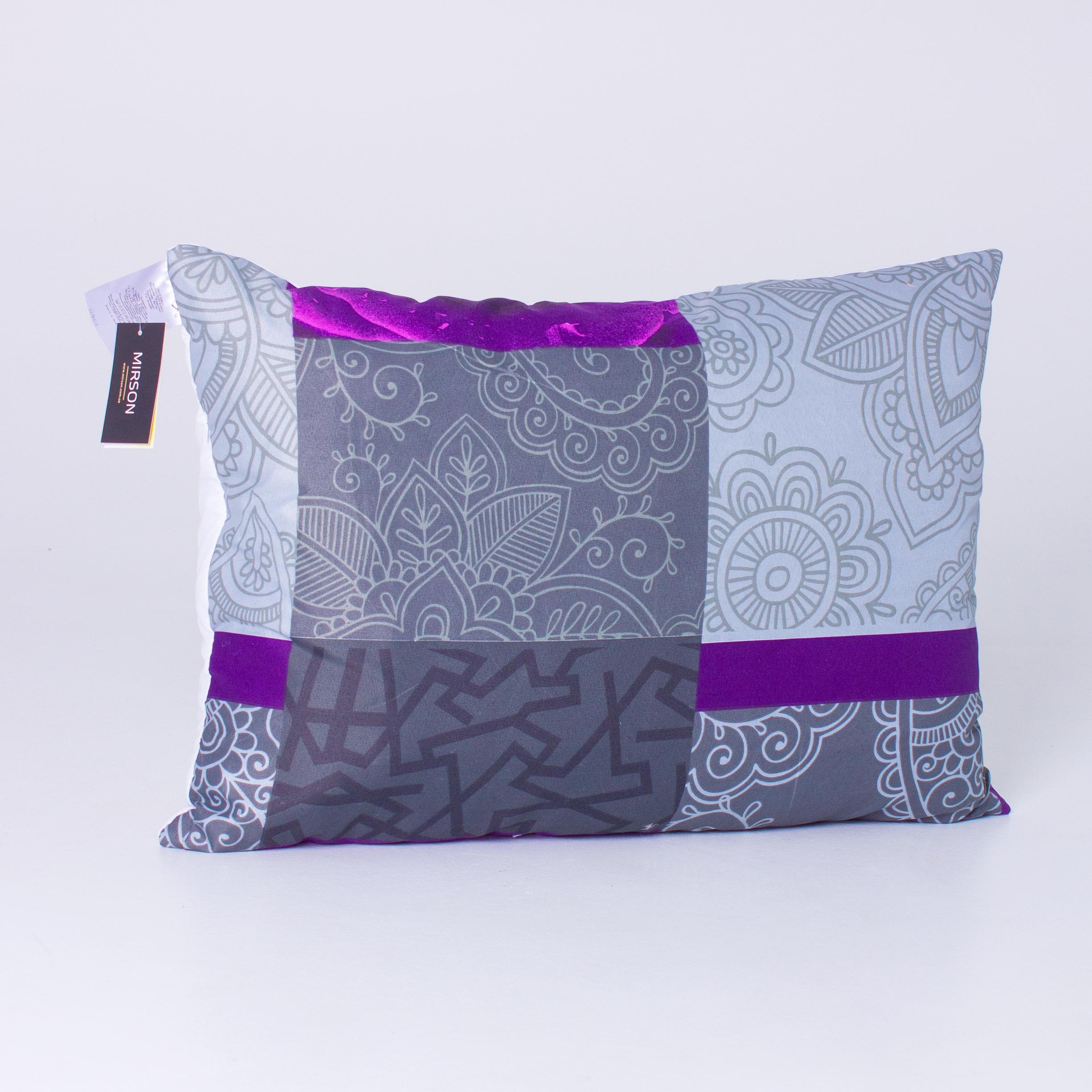 Подушка антиаллергенная MirSon BamBoo №5436 Print Line Apricot средняя 50х70 см (2200006111733)