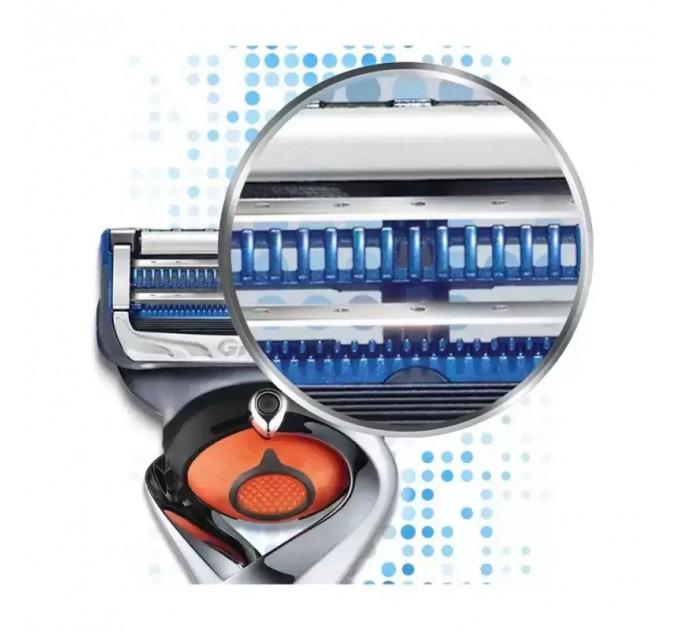 Станок для гоління чоловічий Gillette Skinguard POWER Sensitive Flexball з 1 змінним картриджем (13547824) - фото 5