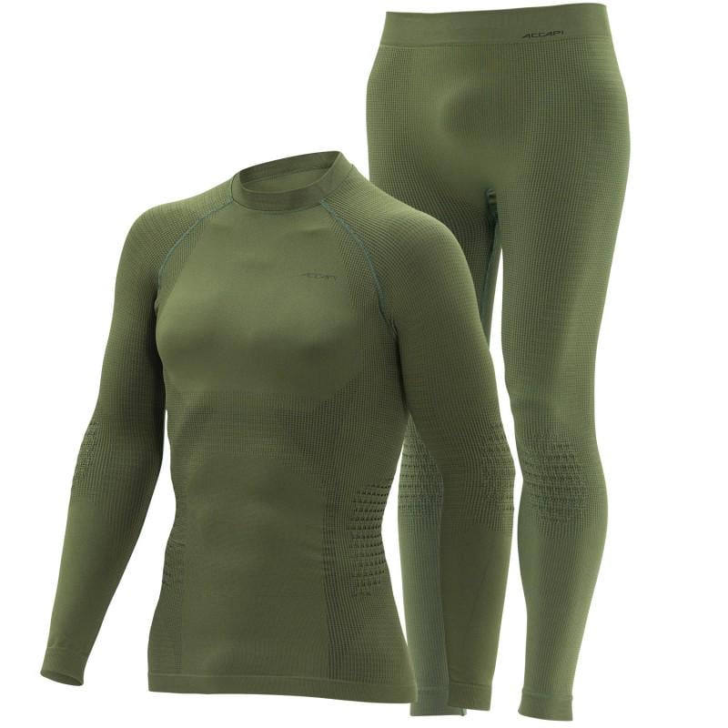 Термофутболка мужская Accapi с длинным рукавом и брюки Black